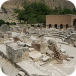Gortyna - widok na amfiteatr