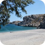 Plaża w Souda na południu Krety