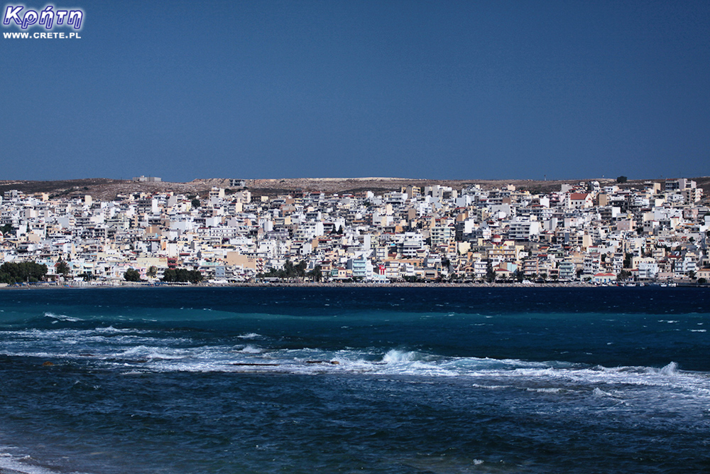 Sitia - view from the beach