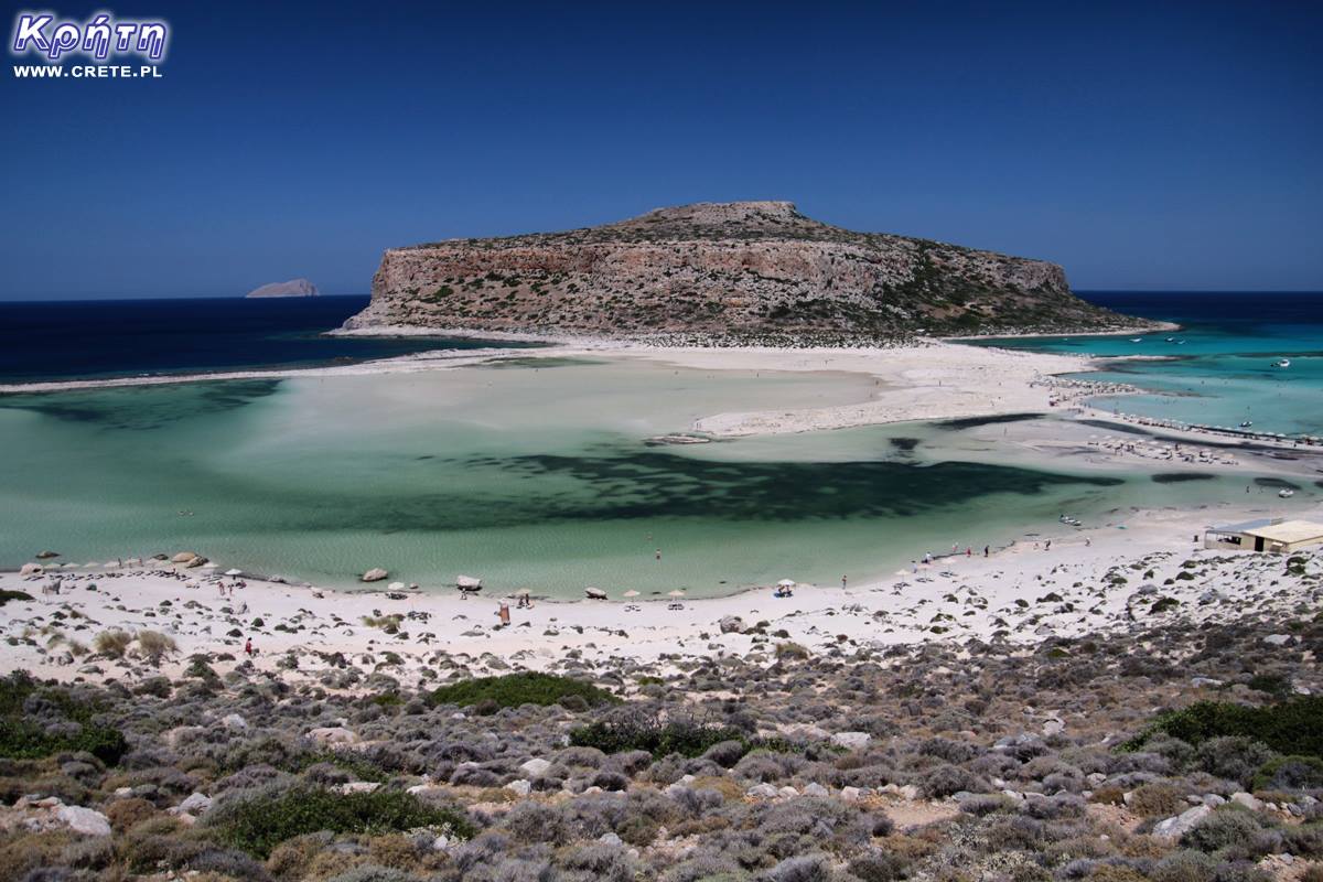 Balos Lagoon in Crete