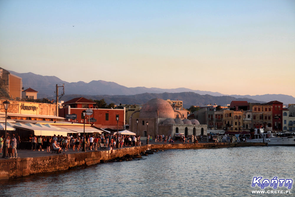 Tourists in Chania