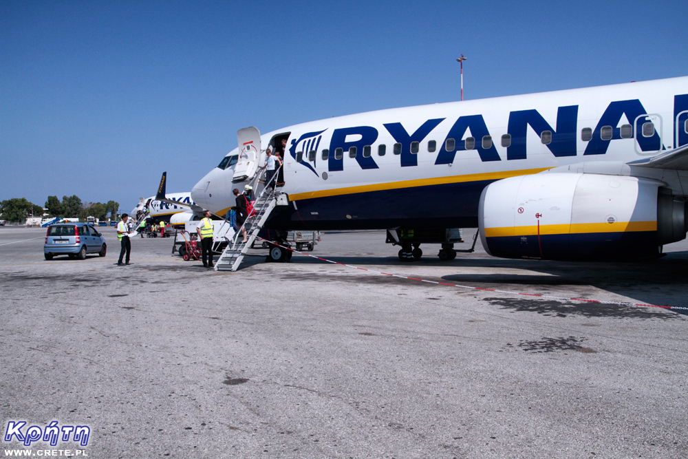 Ryanair in Chania