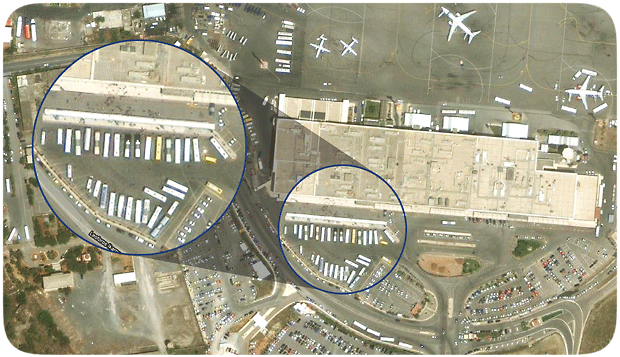 Lotnisko w Heraklionie - widok ogólny