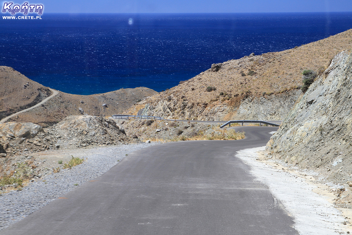Küstenstraße von Agios Vasilios