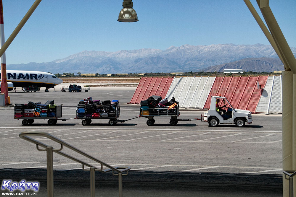 Delays at the airport in Chania