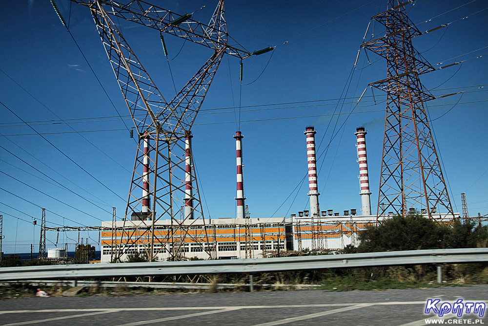 Power station in Ammoudara