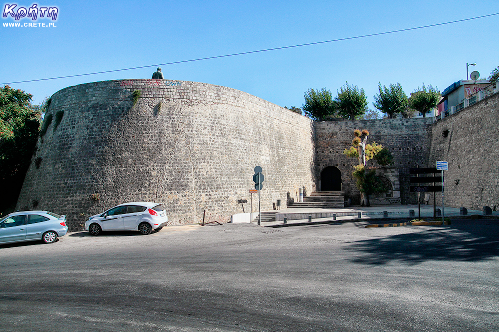 The city walls of Heraklion