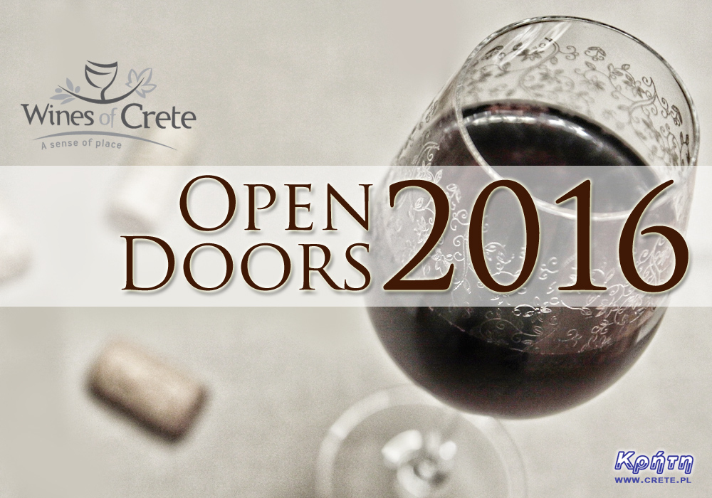 Open doors wine of crete 2016