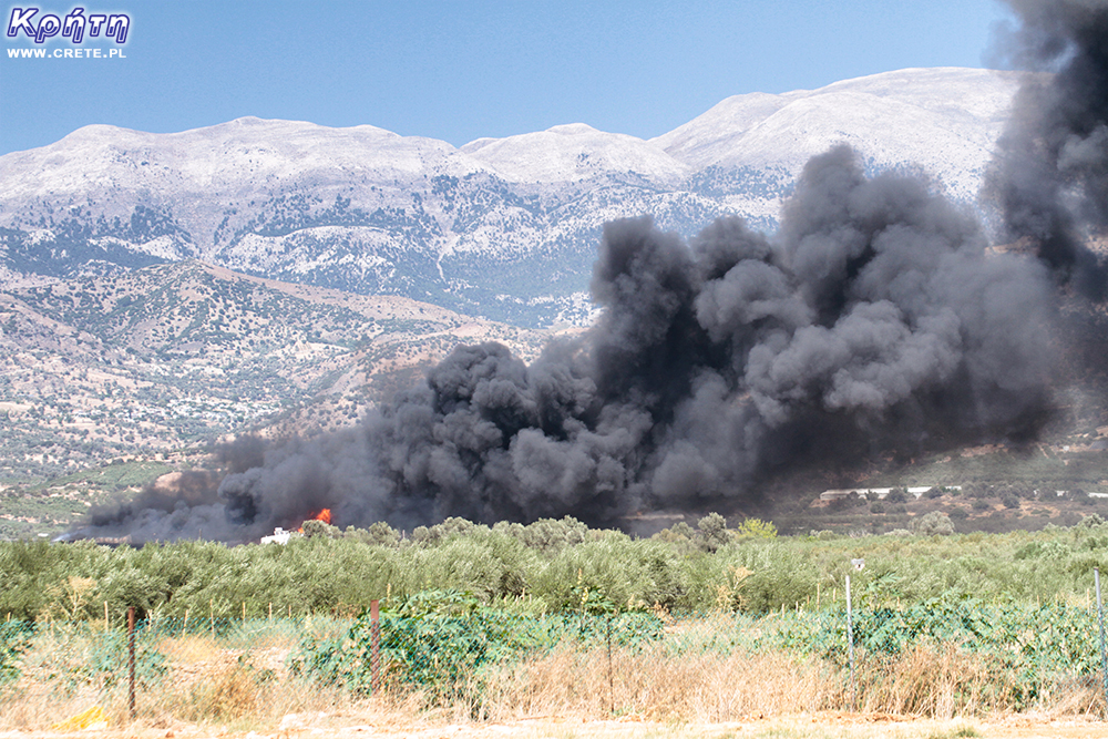 Fires in Crete