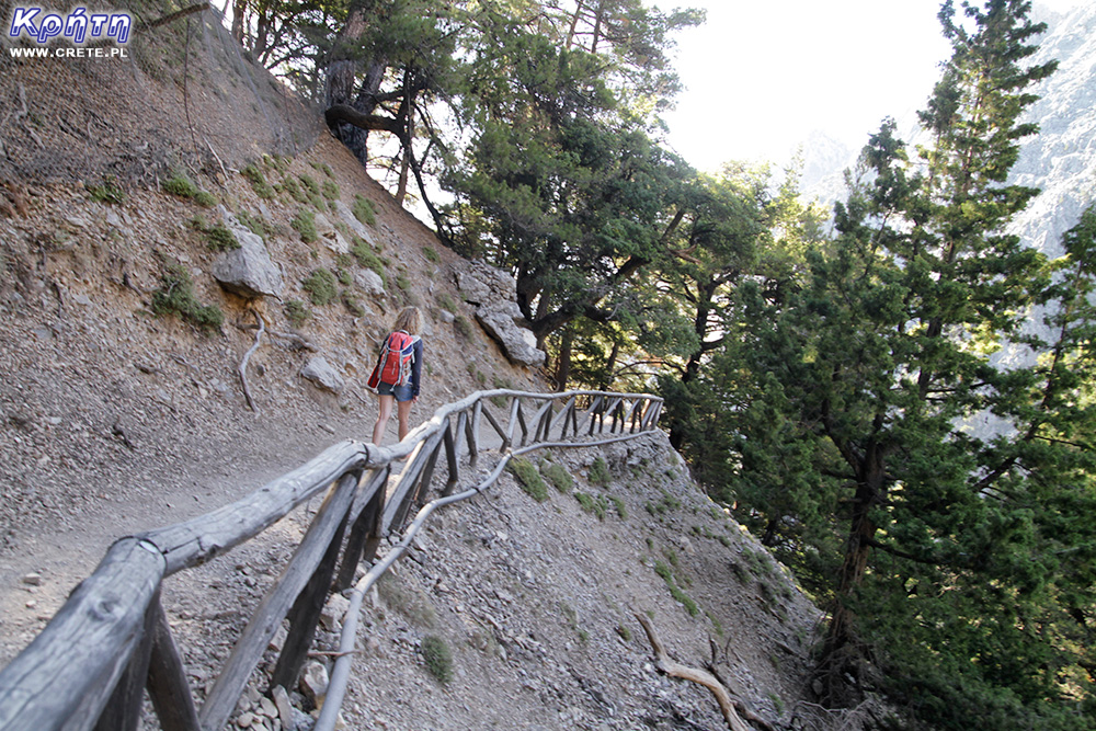 Opening of the Samaria Gorge