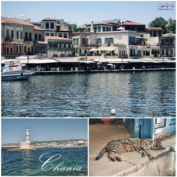 Postkarte von Kreta - Chania