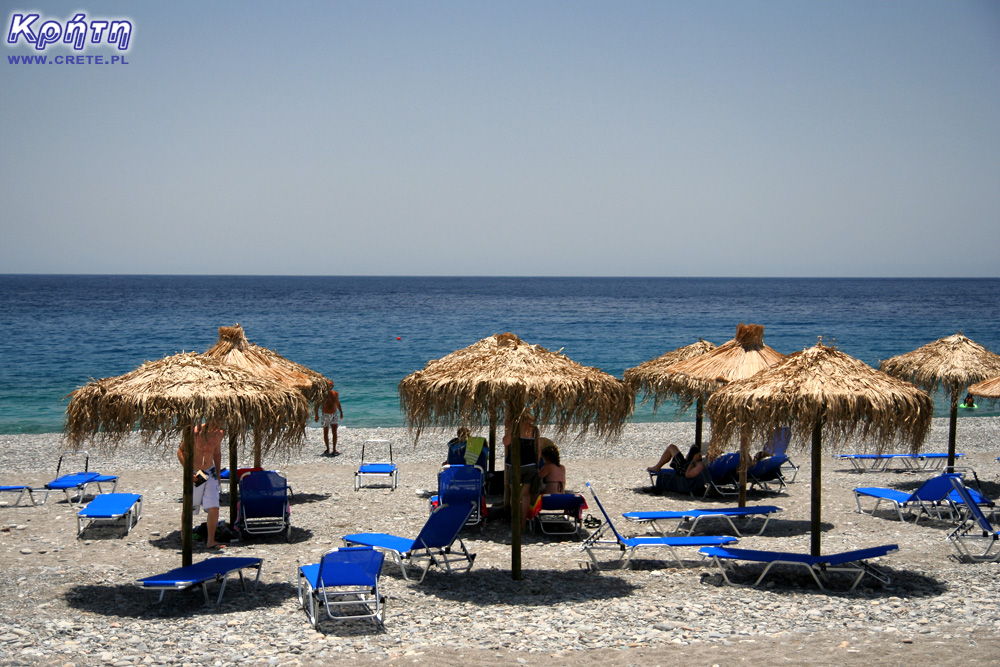 Beach in Sougia