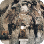Minojska Agia Triada (Αγία Τριάδα)<br/> i bizantyjski kościółek Agios Georgios (Άγιος Γεώργιος) 