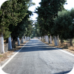 Malownicza droga do klasztoru Agia Triada