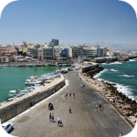 Znakomity widok na Heraklion z twierdzy weneckiej ||Excellent view of the Heraklion from Venetian fortress