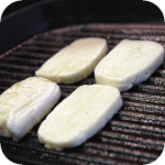 Grillowany ser halloumi (Χαλούμι)