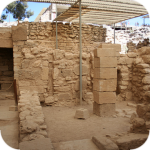 Knossos - betonowe wykopaliska
