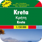 Crete map of the Freytag & Berndt publishing house