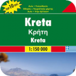 Kreta Karte des Freytag & Berndt Verlages