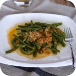 Fasolakia - green beans in tomatoes