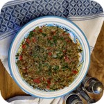Melitzanosalata - sałatka z bakłażanów