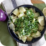 Patatosalata - a Greek potato salad