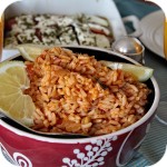 Griechischer Tomatenpilaf