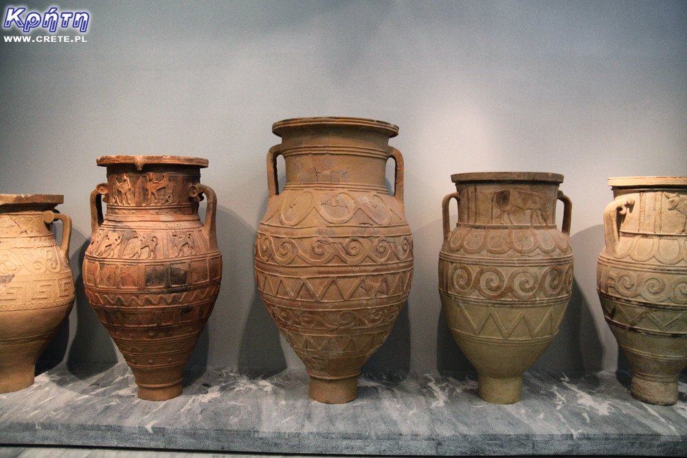 Antike Pithos im Archäologischen Museum