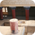 Knossos -  widok na Werandę z Tarczami