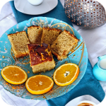 Keik Portokali, ein einfacher orange Kuchen