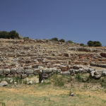Widok ogólny na ruiny Kato Zakros