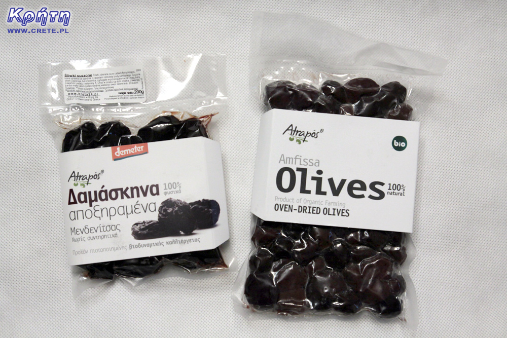 Dried olives