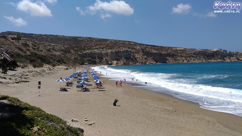 Kommos beach