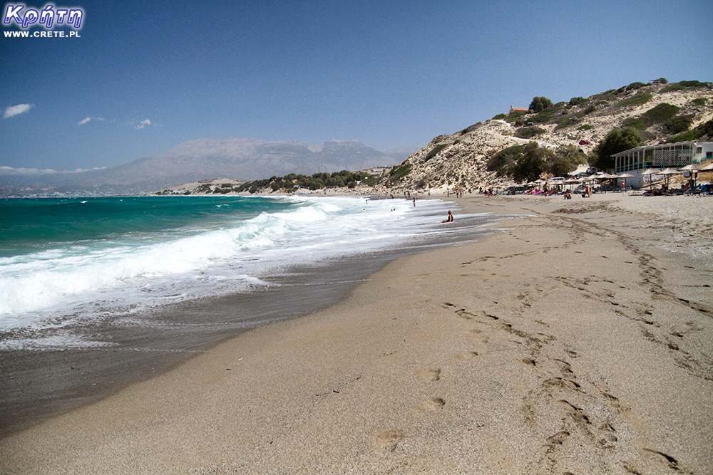 Plaża w kierunku Kalamaki