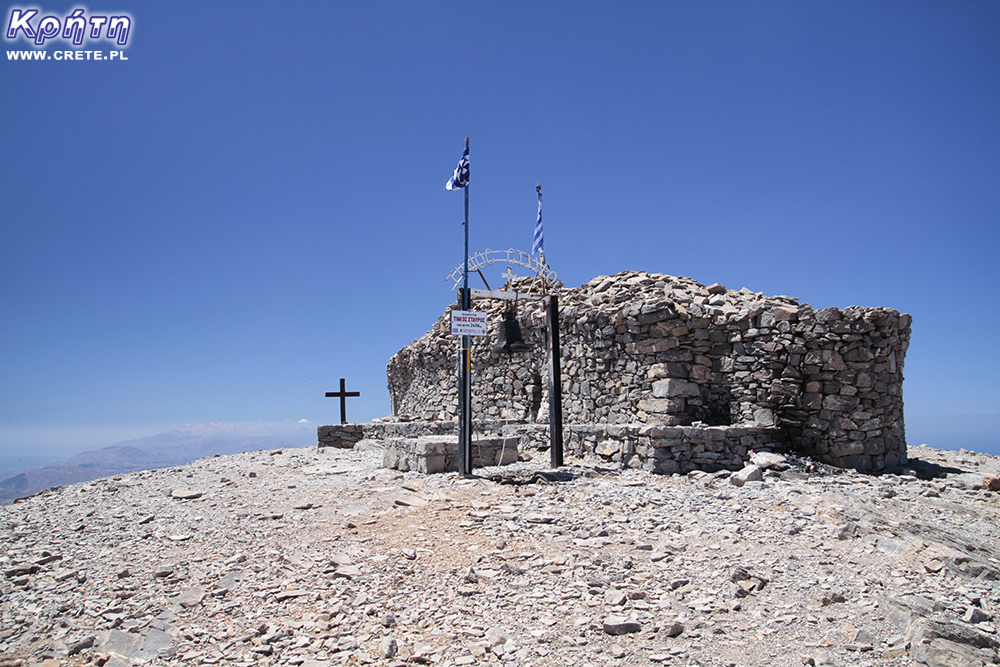 Psiloritis - a chapel at the top