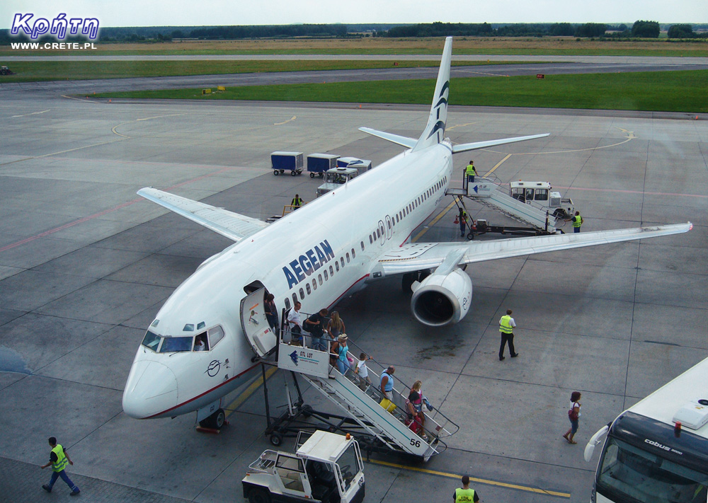 Aegean Airlines Flugzeug