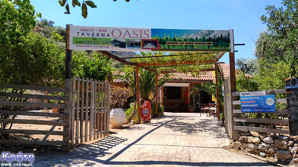 Agia Irini - tawerna Oasis