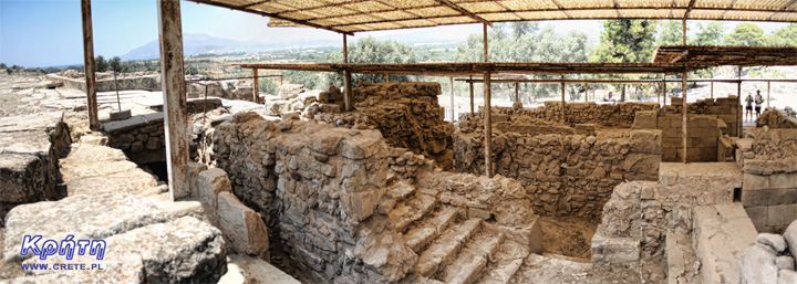 Agia Triada - das Innere des angeblichen Palastes