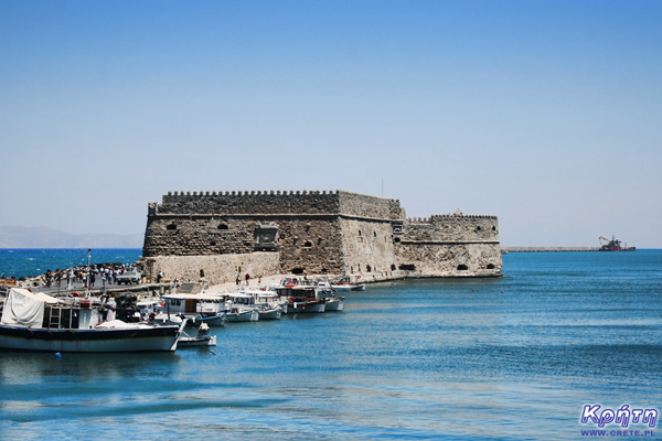 Fortress Koules - one of the most famous symbols of Heraklion | Twierdza Koules - jeden z najsłynniejszych symboli Heraklionu | Κούλες