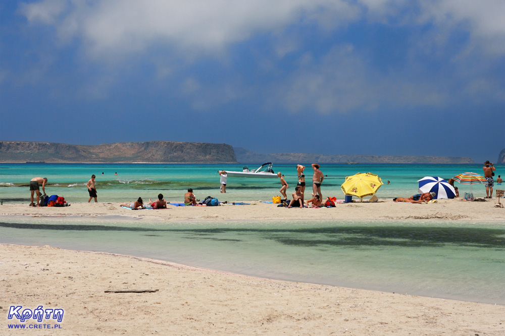 Balos - am Strand