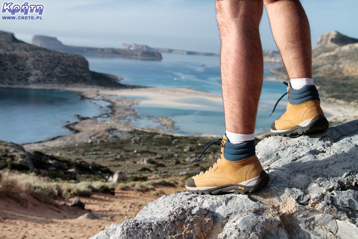 Regatta Le Florian men's shoes on the way to Balos