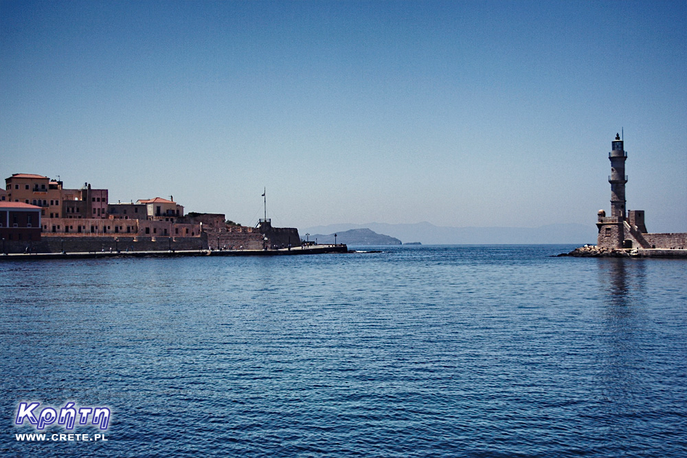 Lighthouse in Chania