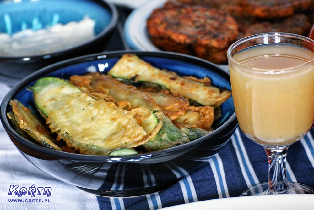 Courgette in pastry