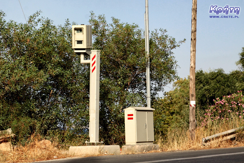 Speed cameras in Crete