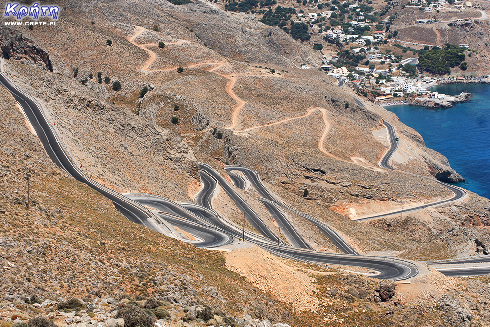 Mountain streamers in Crete