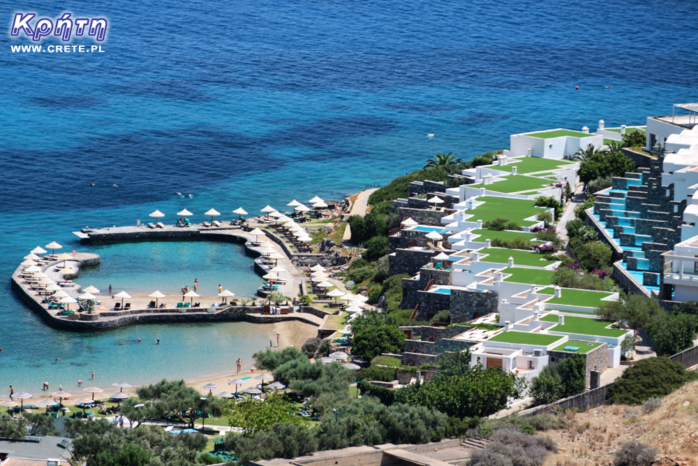 A luxury hotel in Elounda