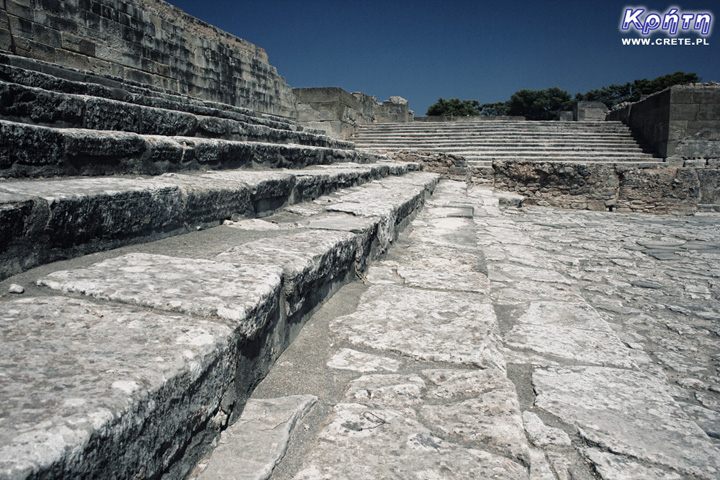 Phaistos - Treppe