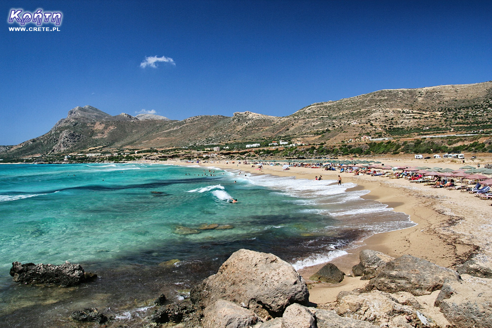 Beach in Falasarna