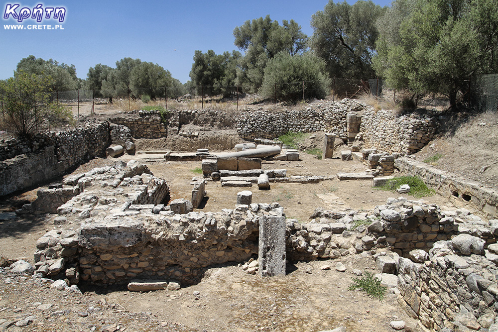 Gortyna - the temple of the Gods of Egypt