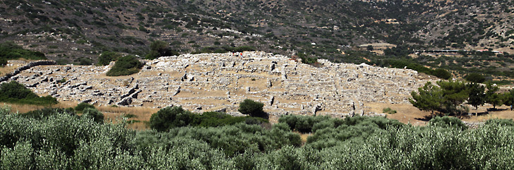 Gournia - general view